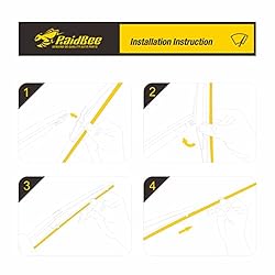 3 Wiper Blades 22"/21/11" Replacement for Jeep