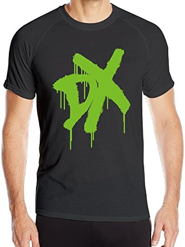 Gocio Men's WWE D-Generation X Sports Compression T Shirts Black