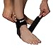 BraceUP Ankle Brace for Women and Men - Compression Ankle Support for Foot Pain, Sprained Ankle, Achilles Tendonitis, Injured Foot, One Size Adjustable Ankle Wrap