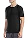 David Archy Men's 2 Pack Fast Dry Mesh Undershirts (Black,XL)