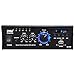 Home Audio Power Amplifier System – 2x75W Dual Channel Theater Power Stereo Receiver Box, Surround Sound w/ USB, RCA, AUX, LED, Remote, 12V Adapter – For Speaker, iPhone – Pyle PCAU35Athumb 1