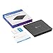 iClever External USB 3.0 DVD CD Drive, Portable DVD CD RW Rewriter Burner for Laptop Notebook PC Desktop Computer Support Mac OS, Win7/ 8/8.1/10/10.1 and Samsung S8/ S8 Plus