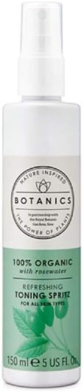 botanics rose water toner
