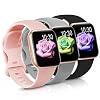 6 Pack Sport Bands Compatible with Apple Watch Band 38mm 40mm 41mm 42mm 44mm 45mm,Soft Silicone Waterproof Strap…