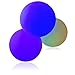 Top Notch Weighted Light-up LED Juggling Balls, 3pc Set, Smooth/Soft Surface - (plain box packaging)