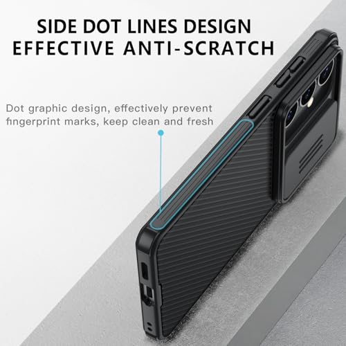AROYI Case Compatible with Samsung s26 5G, Slide Camera Cover Case for Samsung Galaxy s26 5G - Black