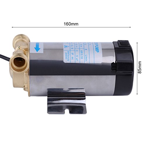 Water Pump Booster 90W 0.9A Bar Electronic Automatic Home Shower Washing Machine 32FT Head Water Pressure Booster Pump (90W) - Thumbnail 5