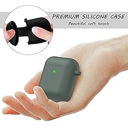 Airpods Case Cover, LELONG Soft Silicone Protective