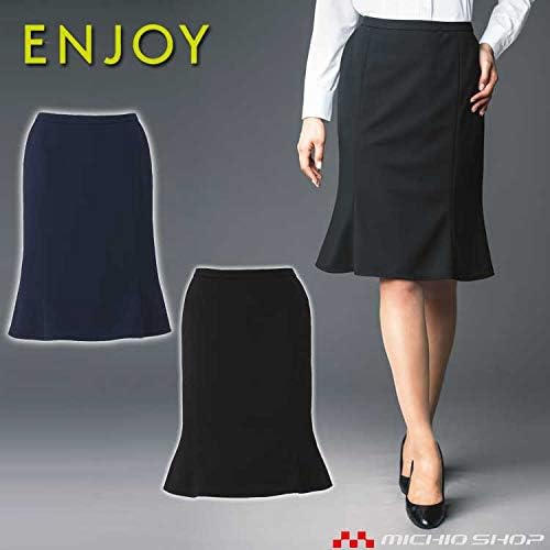 Amazon カーシーカシマ 事務服 Enjoy エンジョイ マーメイドラインスカート Eas6 ストレッチニットカルゼ 23号 10ブラック 事務服 オフィス制服 通販