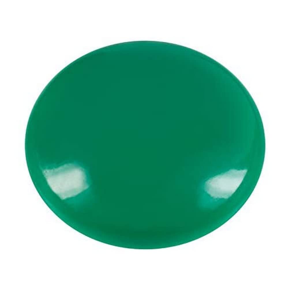 Westcott E-10813 00 Adhesive Magnets 25 mm Round Green Pack of 10
