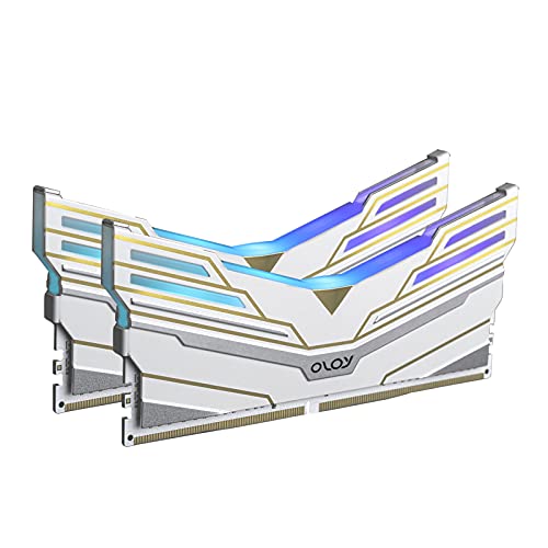 OLOy DDR4 RAM 64GB (2x32GB) ブラック フクロウ 3600MHz CL18 1.35V 288ピン デスクトップ ゲーミング UDIMM (MD4U3236181DJ1DA)並行輸入品 OLOy Memoria DDR4 RAM 64GB (2x32GB) 3200 MHz CL16 1.35V