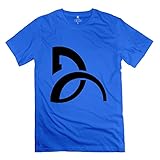 Men's Novak Djokovic Tennis Player Logo T Shirt RoyalBlue