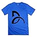 Men's Novak Djokovic Tennis Player Logo T Shirt RoyalBlue