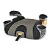 Chicco KidFit Zip 2-in-1 Belt Positioning Booster Car Seat, Steel Grey