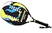 GRANDCOW Beach Tennis Paddle Racket Carbon Fiber with EVA Memory Foam Core Tennis Padel (Black)