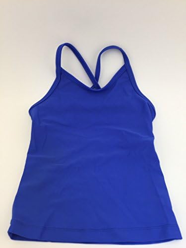 Katrina Ktrna Kids Girls size 6X Royal Blue Criss-Cross Be Me Cami Activewear Dancewear, Made in the USA