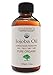 Jojoba Oil 100% Pure Organic (4oz) certified Virgin Cold Pressed Golden Oil Hair Nail Face Psoriasis Eczema Facial Cleanser in glass bottle