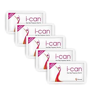 i-can One Step Pregnancy Test Device (Pack of 5)