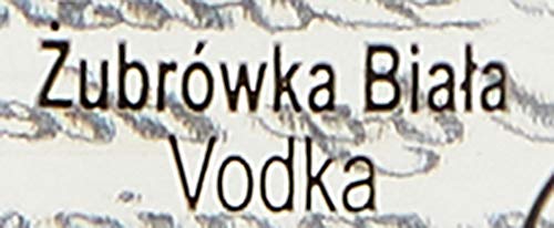 ŻUBRÓWKA BIAŁA Vodka (1 x 700 ml), polnischer Vodka mit der Kraft des Bisons, kristallklarer Vodka aus den Wäldern… – Bild 5