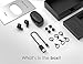 NuForce BEFREE5-BLACK Optoma Be Free5 Truly Wireless Earbuds with 16H Battery Life and Quick Charge Sweat Proof AAC Support Activate Siri and Google Assistant Headphone Black