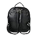xhorizon TM FL1 Candy Leather Backpack Plastic Transparent Heart Beach Girls School Bag (Black)