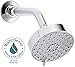 KOHLER K-72419-CP Awaken G110 Multifunction Showerhead, 3 Spray Settings, 2.0 GPM, Polished Chrome