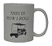 Rogue River Tactical Best Funny Golf Coffee Mug This is How I Roll Golf Cart Novelty Cup Joke Great Gag Gift Idea For Office Work Adult Humor Employee Boss Golfers