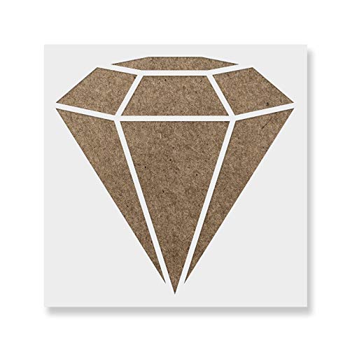 Diamond Stencil Template - Reusable Stencil with Multiple Sizes Available