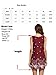 Romwe Women's Summer Sundress Floral Printed Sleeveless Casual A Line Dress Wine S