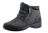 Totes Andrea Women Round Toe Synthetic Black Winter Boot