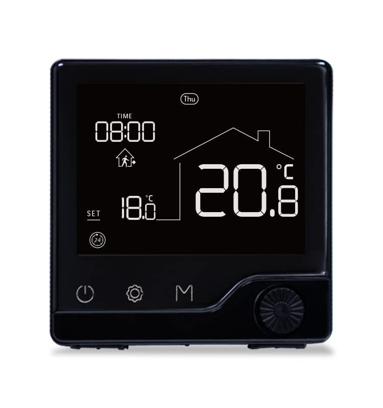 Digital Proframmable Thermostat Electric Heating Temperature Controller Smart Underfloor Floor Heating Thermostat