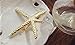 Starfish Hair Clip, Sun Run Fashion Stylish Metal Starfish Hairpin Special Sea Lover Star Hair Clip for Women Girl Baby