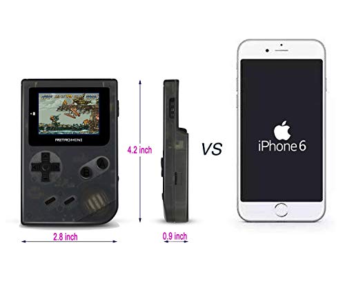 Yuegoo Handheld Game Console, 32 Bit Pocket Game Console for Kids, Handheld Video Game with 548 Classic Games, Good Gifts for Children to Adult. (Black) - Thumbnail 5