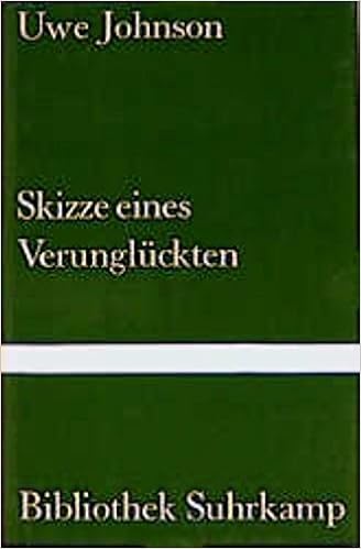 Skizze Eines Verunglückten Uwe Johnson 9783518017852