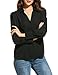 Zeagoo Women Long Sleeve Button Down Chiffon Blouse Shirt Solid Top