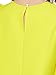 Romwe Women's Ruffle Trim Sleeve Summer Beach A Line Loose Swing Dress Yellow L