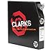 Clarks Galvanized Derailleur Cable - Pack of 100 (1.1 x 2030-mm)