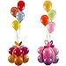 LATEX BALLOONS - Assorted Color Party Balloons, PACK OF 100 PIECES