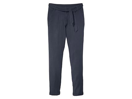 Esmara Damen Leinen-Hose Sommerlich Leichter Stil
