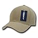 DECKY Fitted Cap, Khaki, 7 5/8