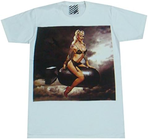 Araina ink girl skate hiphop indie street wear T-Shirt White / AR65 size S