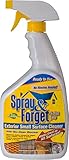 Spray & Forget SFPM1QT Exterior Small Surface Spray Trigger, 32 oz Bottle, 1 Count, Outdoor Cleaner, Mold, Mildew Remover