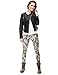 PINK PLOT Basic Printed Leggings Patterned High Elasticity Pants for Women Girls One Size-Fit XS-L X Camo Trees