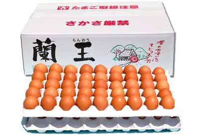 蘭王たまご　９０個入（８０個＋破損保障１０個）こだわり　濃厚 　大分産　生たまご商品画像