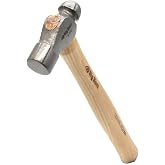 Big Horn 15128 8 Oz Ball Pein Hammer with Hickory Handle