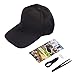 ViView Video Recording Camera Hat Cap Wide Angle 1080P Video Photo and Audio (16GB SD Card Included) - Fun for Outdoor Sports Shooting Hiking Fishing Teaching Demo Play with Kids & Pets