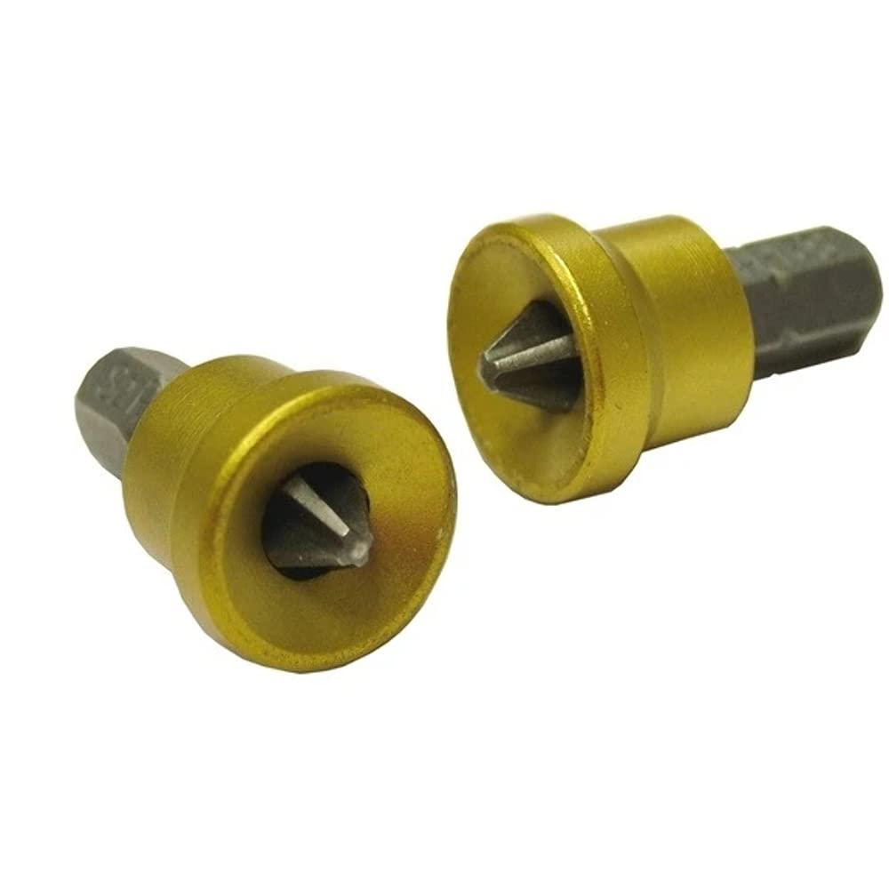 Faithfull FAISBPH2DW Drywall Screwdriver Adaptor and PH2 Bits. Pack of 2