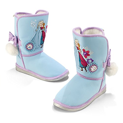 Disney Store Frozen Anna and Elsa Boots Size 7-13