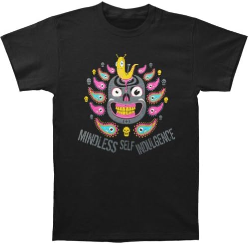 Mindless Self Indulgence Boys' Skull Grub T-shirt Youth Large Black