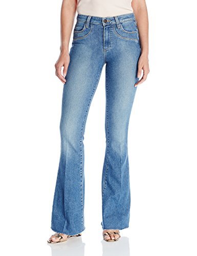 paige bell canyon flare jeans